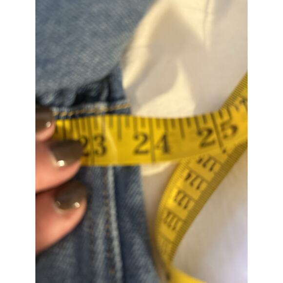 Vintage GUESS Denim Trucker Jacket Men’s Large Embroidered Logo Back - Picture 7 of 10